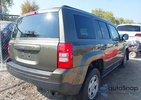 2015 Jeep Patriot Sport from USA, damaged, VIN 1C4NJPBA2FD280393